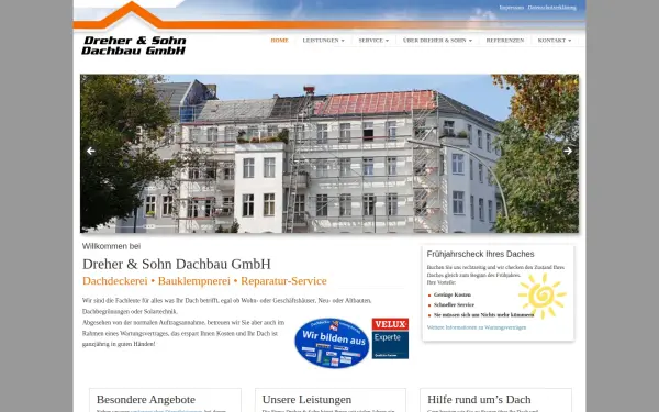www.dreher-dachbau.de