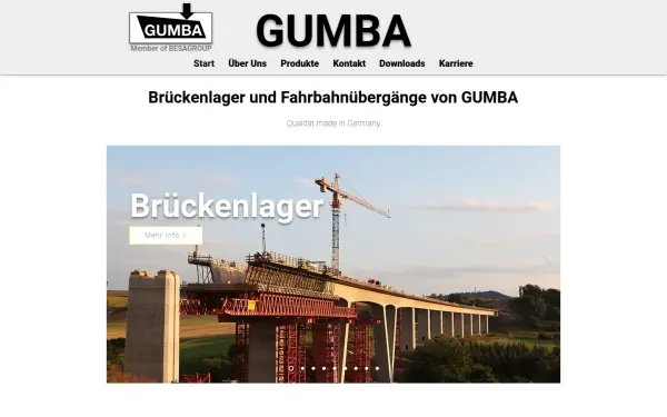 www.gumba-brueckenlager.de