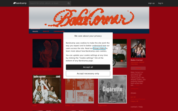 babecorner.bandcamp.com