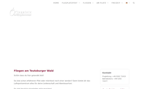 flugplatz-oerlinghausen.de