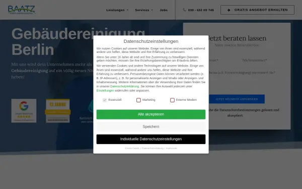 www.baatz-gebaeudereinigung.de