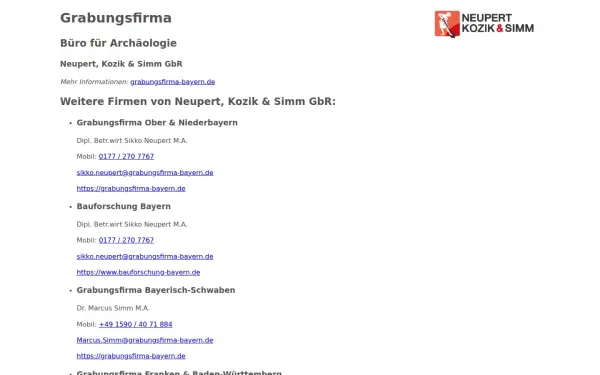 grabungsfirma.de