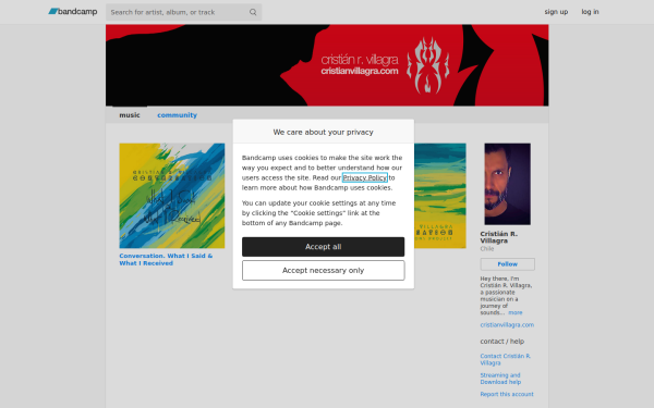 cristianrvillagra.bandcamp.com