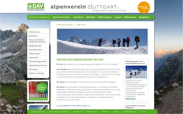 www.alpenverein-stuttgart.de