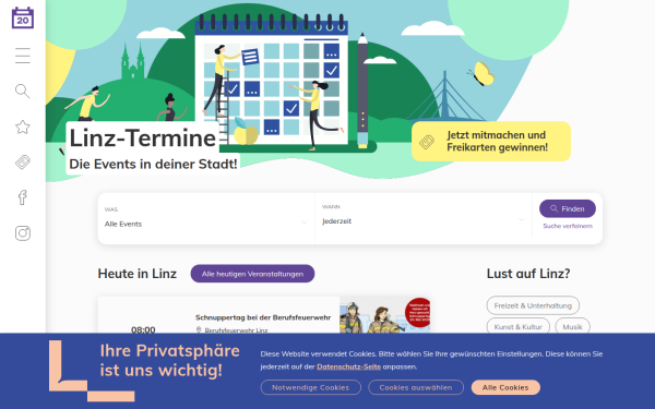 www.linztermine.at