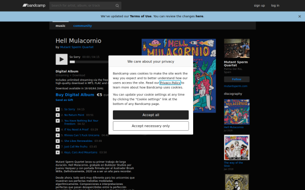 mutantsperm.bandcamp.com