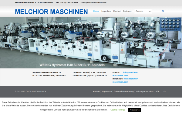 melchior-maschinen.com