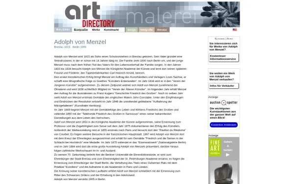 adolph-von-menzel.de