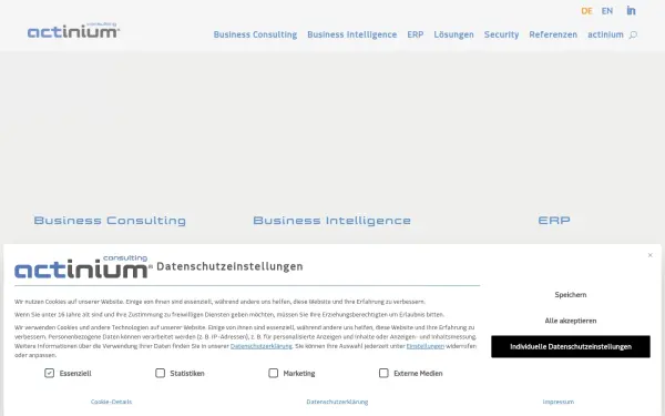 www.actinium.de