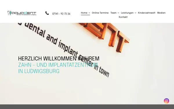 www.aquadent-praxis.de