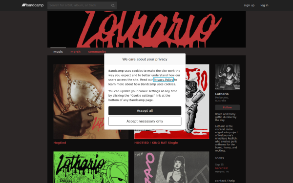 lotharioxx.bandcamp.com