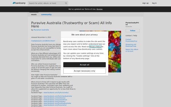 puraviveauprice.bandcamp.com
