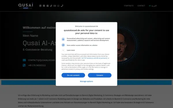 qusaialassad.de