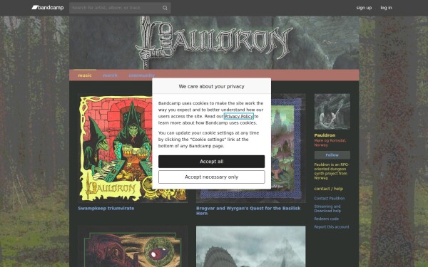 pauldronds.bandcamp.com