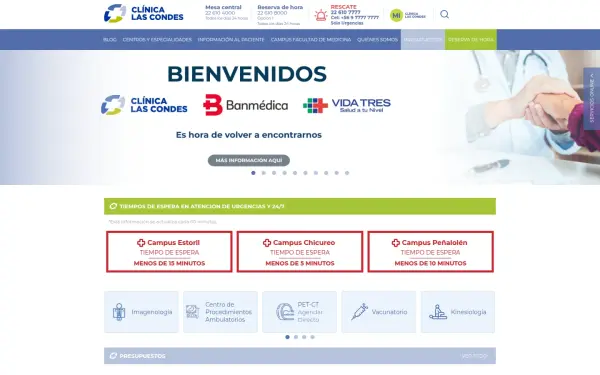 www.clinicalascondes.cl