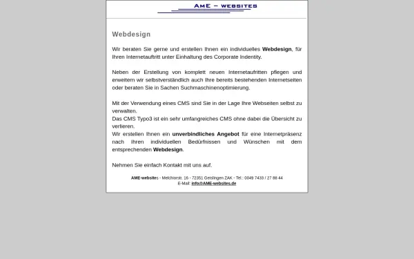 ame-websites.de