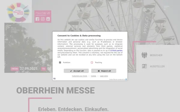 www.oberrhein-messe.de