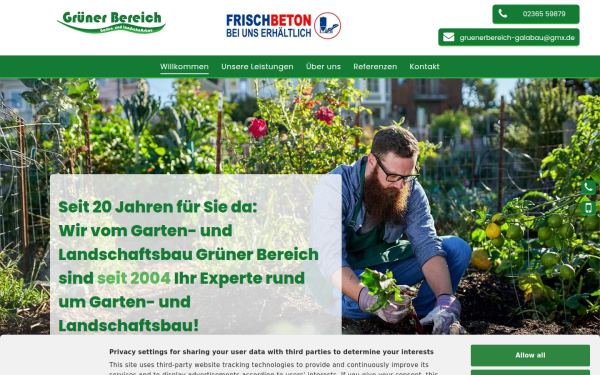 www.gruenerbereich-galabau.de