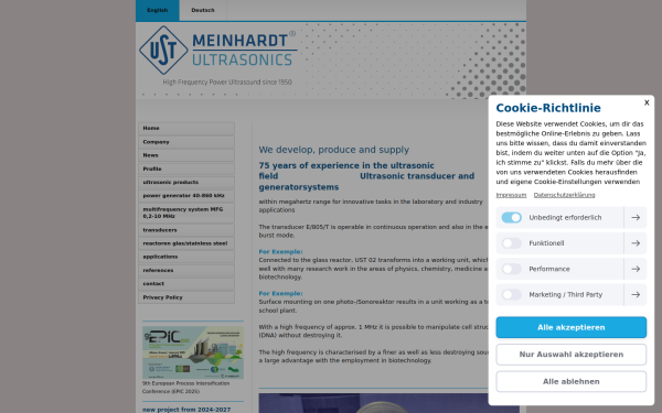 www.meinhardt-ultrasonics.com