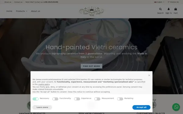 www.ceramicavietresestore.it