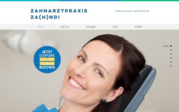 www.zahnarztpraxis-zandi.de