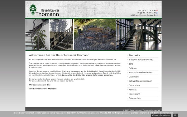 bauschlosserei-thomann.de