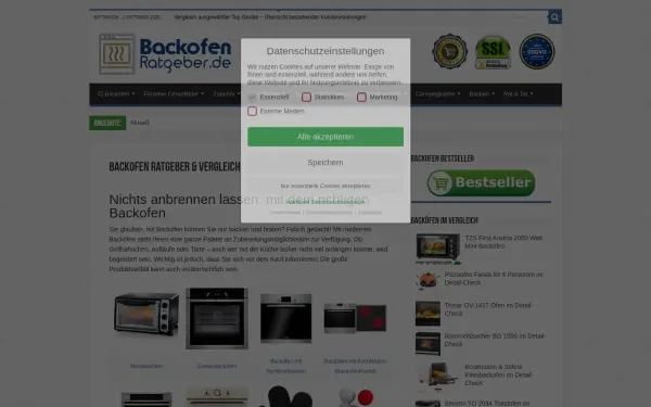 www.backofenratgeber.de