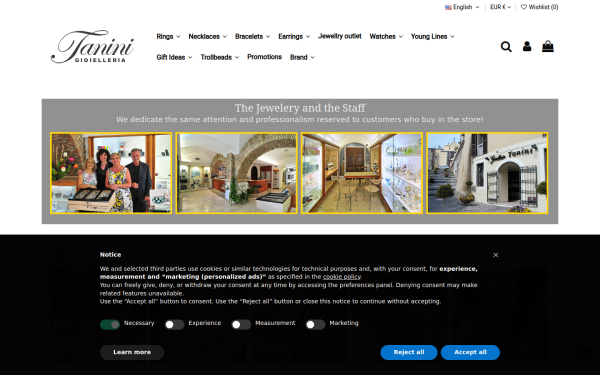 www.gioielleriatanini.it