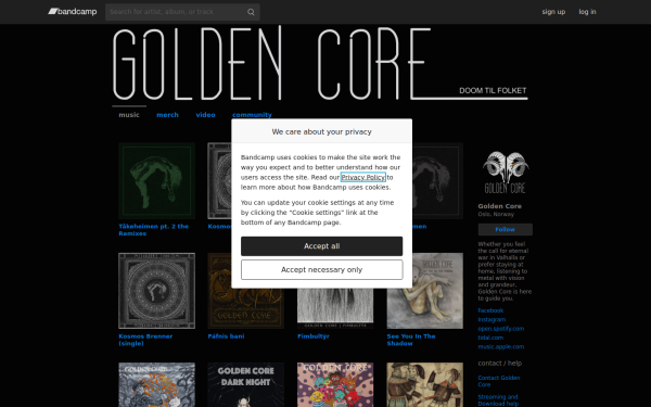 goldencore.bandcamp.com