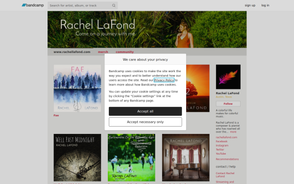 rachellafond.bandcamp.com