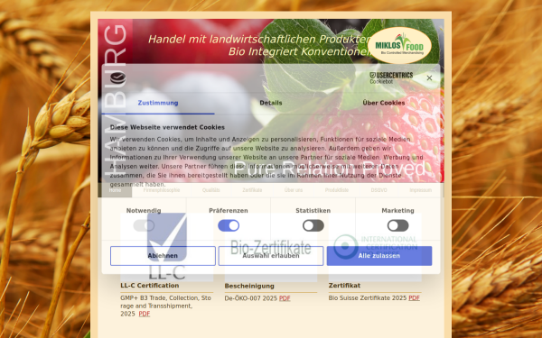 www.miklos-foodservice.de