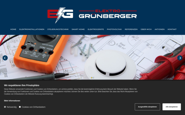 www.gruenberger-strom.at