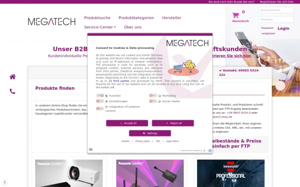 www.megatech-shop.de