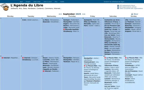 www.agendadulibre.org