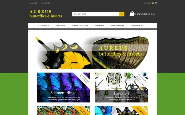 www.aureus-butterflies.de