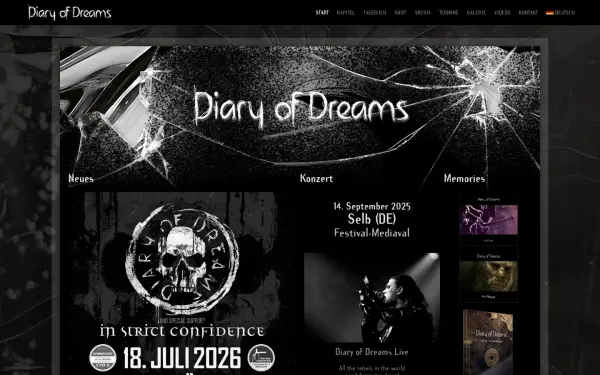 www.diaryofdreams.de