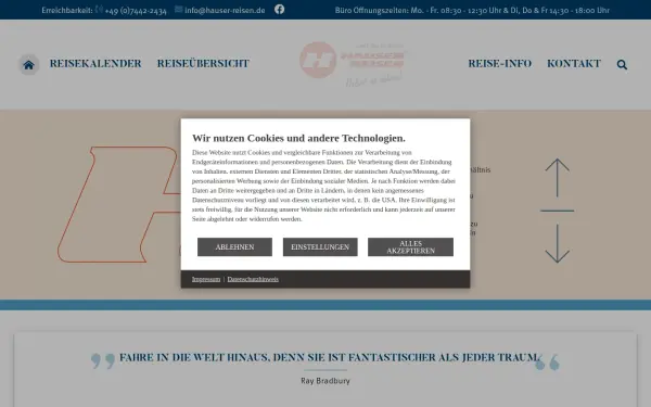 hauser-reisen.de