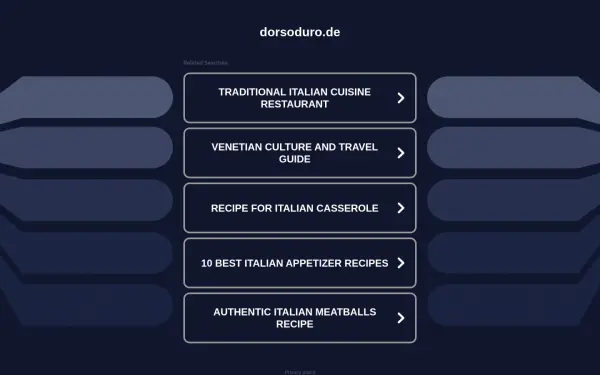 dorsoduro.de