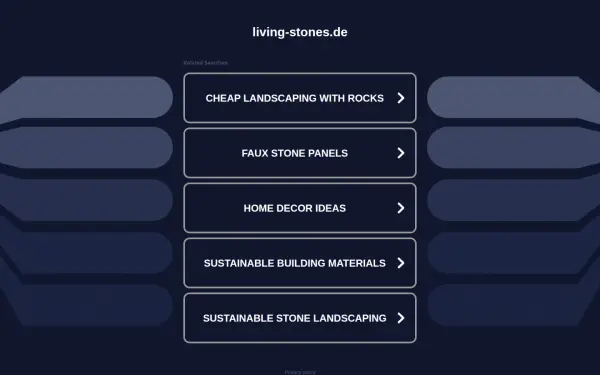 living-stones.de