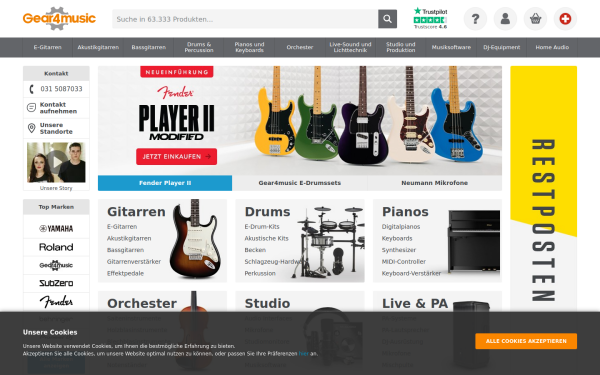 www.gear4music.ch