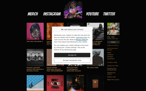 chenoir.bandcamp.com