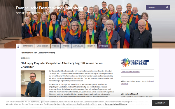 www.gospelchor-altenberg.de