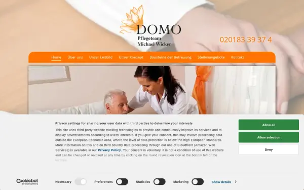 www.domo-pflegeteam.de