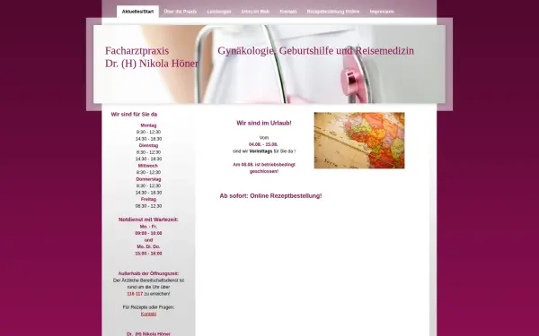 www.drhoener.de