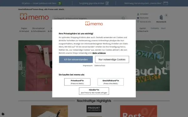 www.memo.de