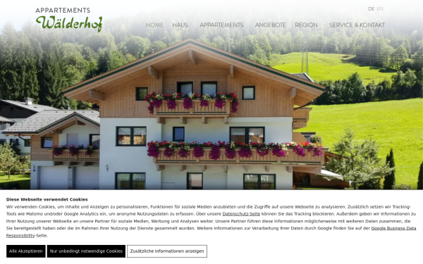 www.appartements-waelderhof-kaprun.at