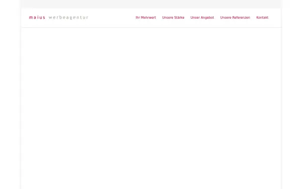 www.maius-werbeagentur.de