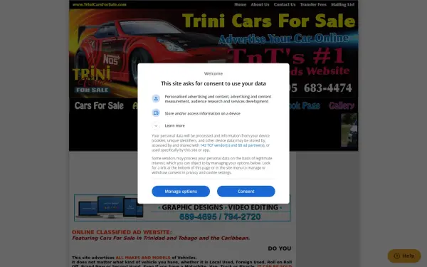 trinicarsforsale.com