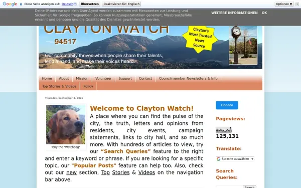 www.claytonwatch.org