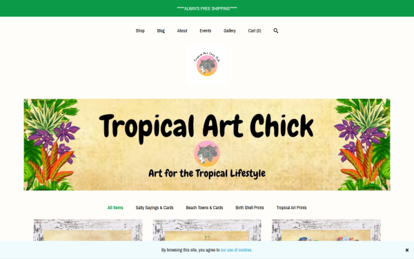 www.tropicalartchick.com